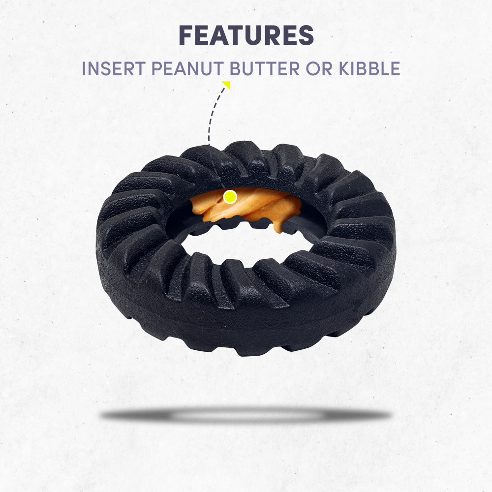 Barkbutler x Fofos Tyre Toy for Dogs image 3