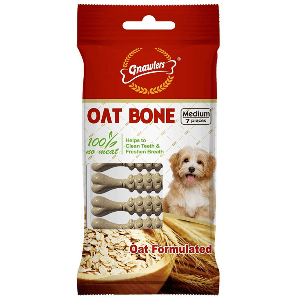 Gnawlers Oat Bone Dog Treats image 2