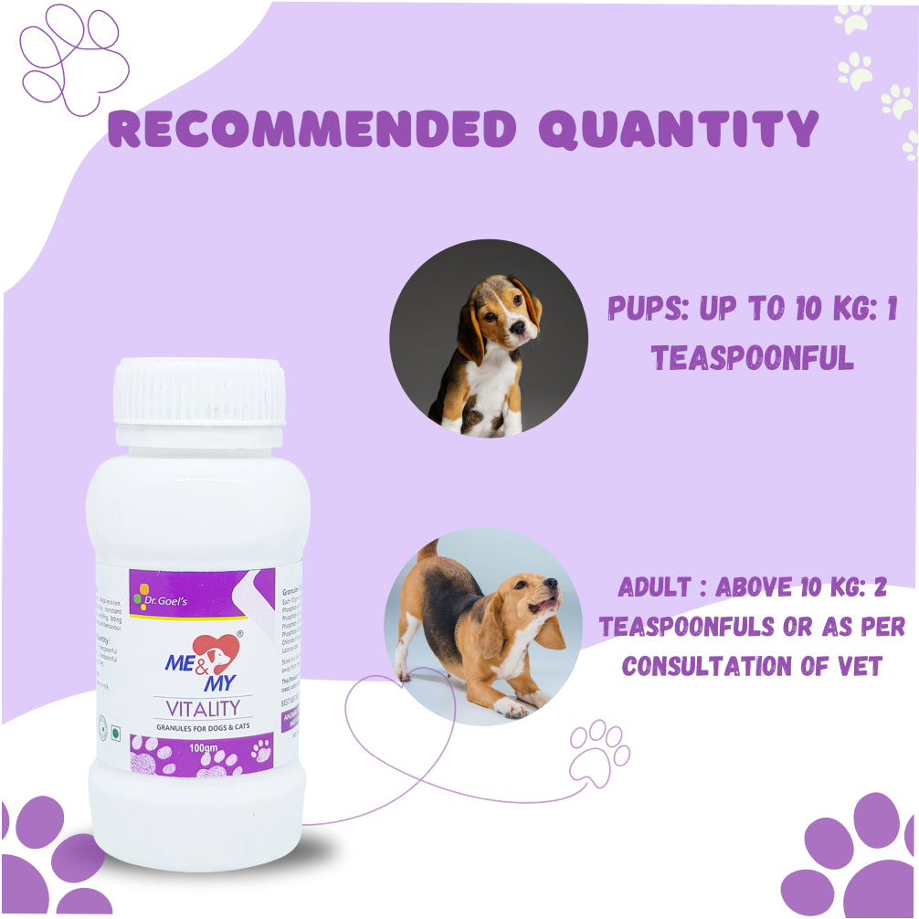 Dr Goel's Me & My Vitality Supplements for Dogs and Cats image 3