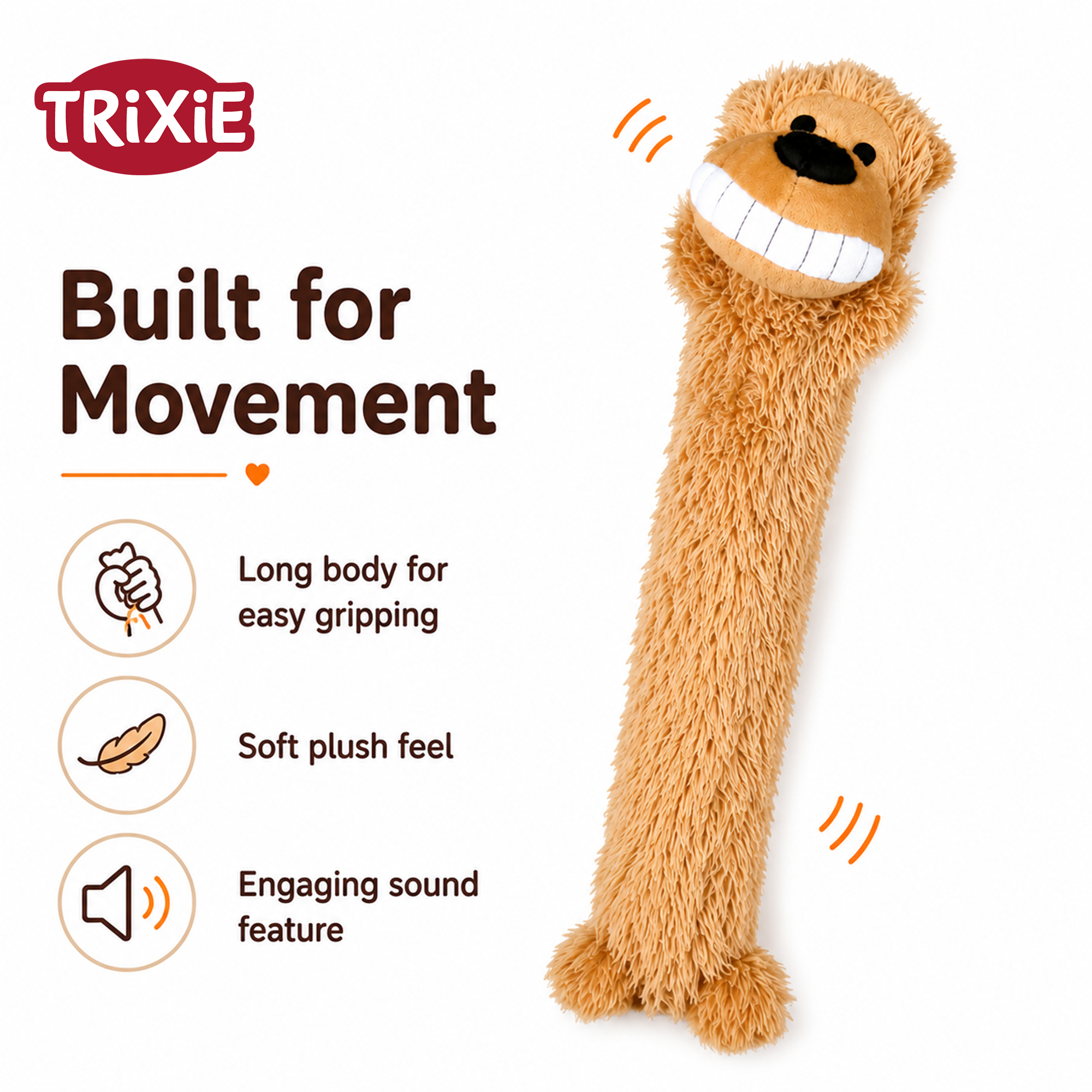 Trixie Longie Plush Toy for Dogs image 2
