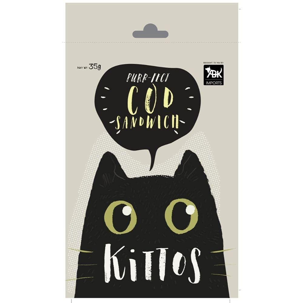Kittos Purr Fect Cod Sandwich Cat Treat image 8