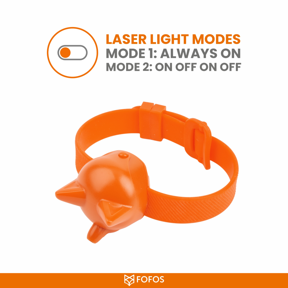 Barkbutler x Fofos Rechargeable Laser Collar Smart Toy for Cats image 3