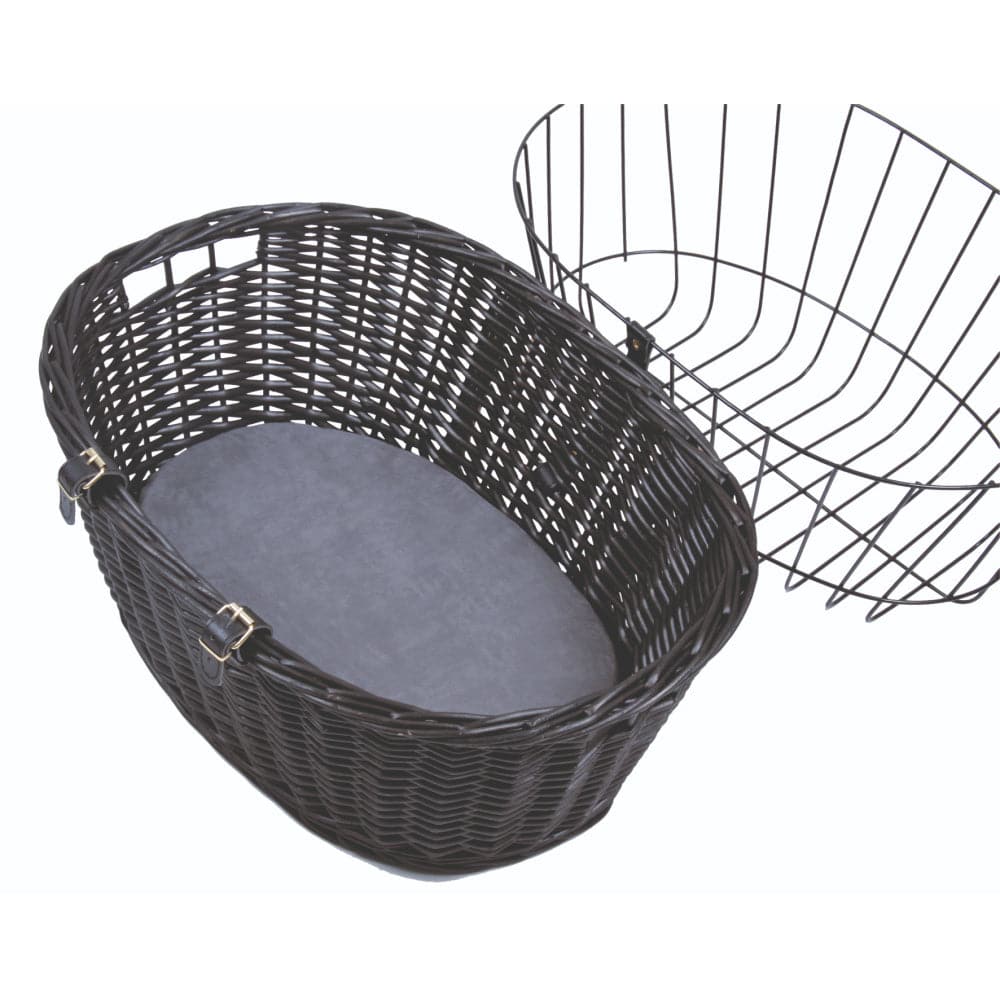 Trixie Front Bicycle Basket for Dogs and Cats (Black) image 3
