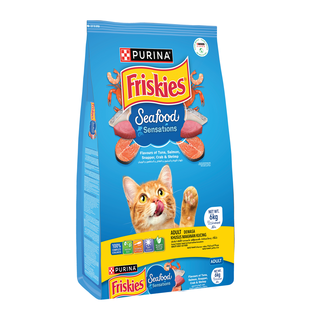 Purina Friskies Seafood Cat Dry Food