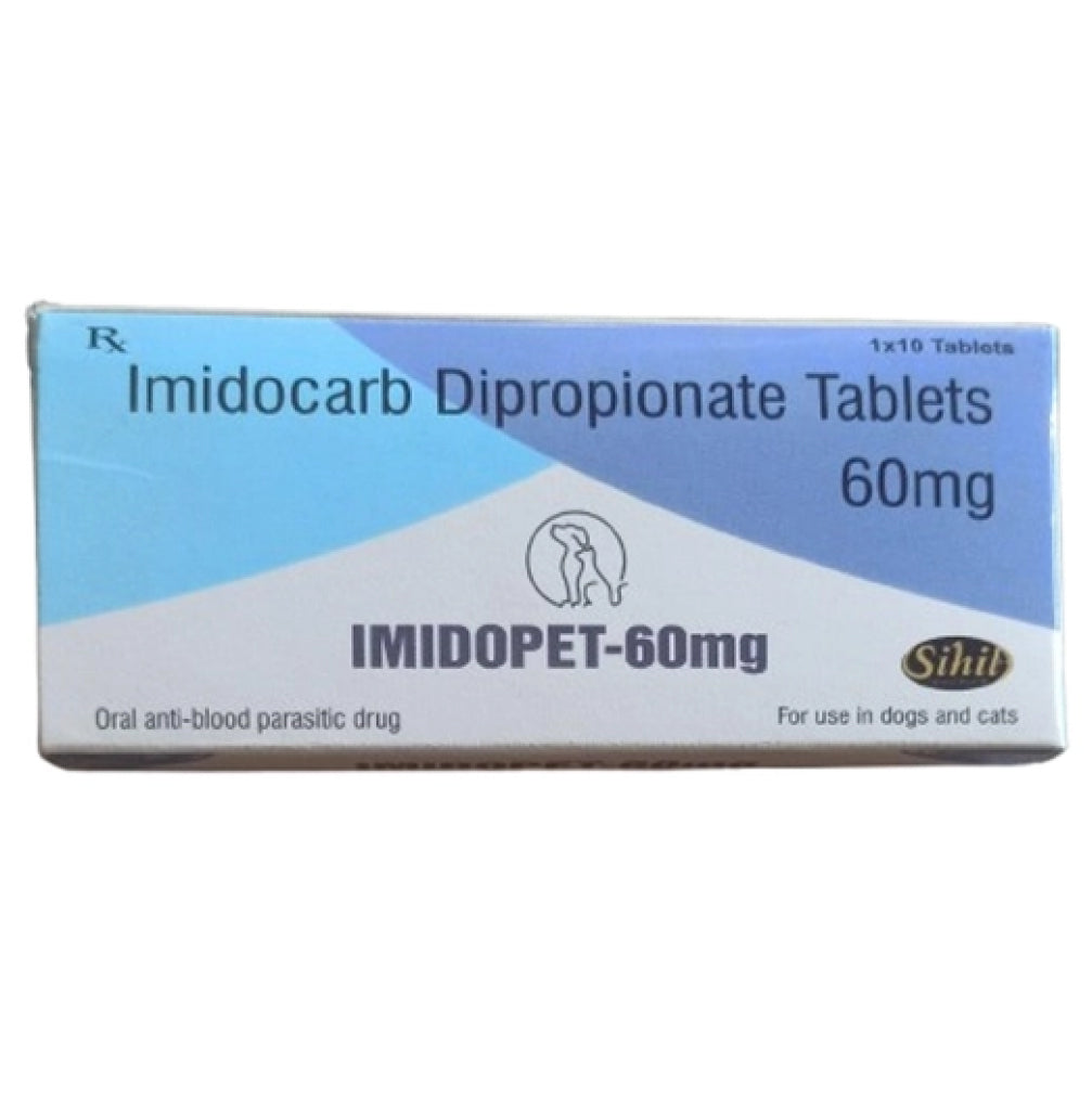 Sihil Imidopet 60mg Tablets (Imidocarb) for Dogs