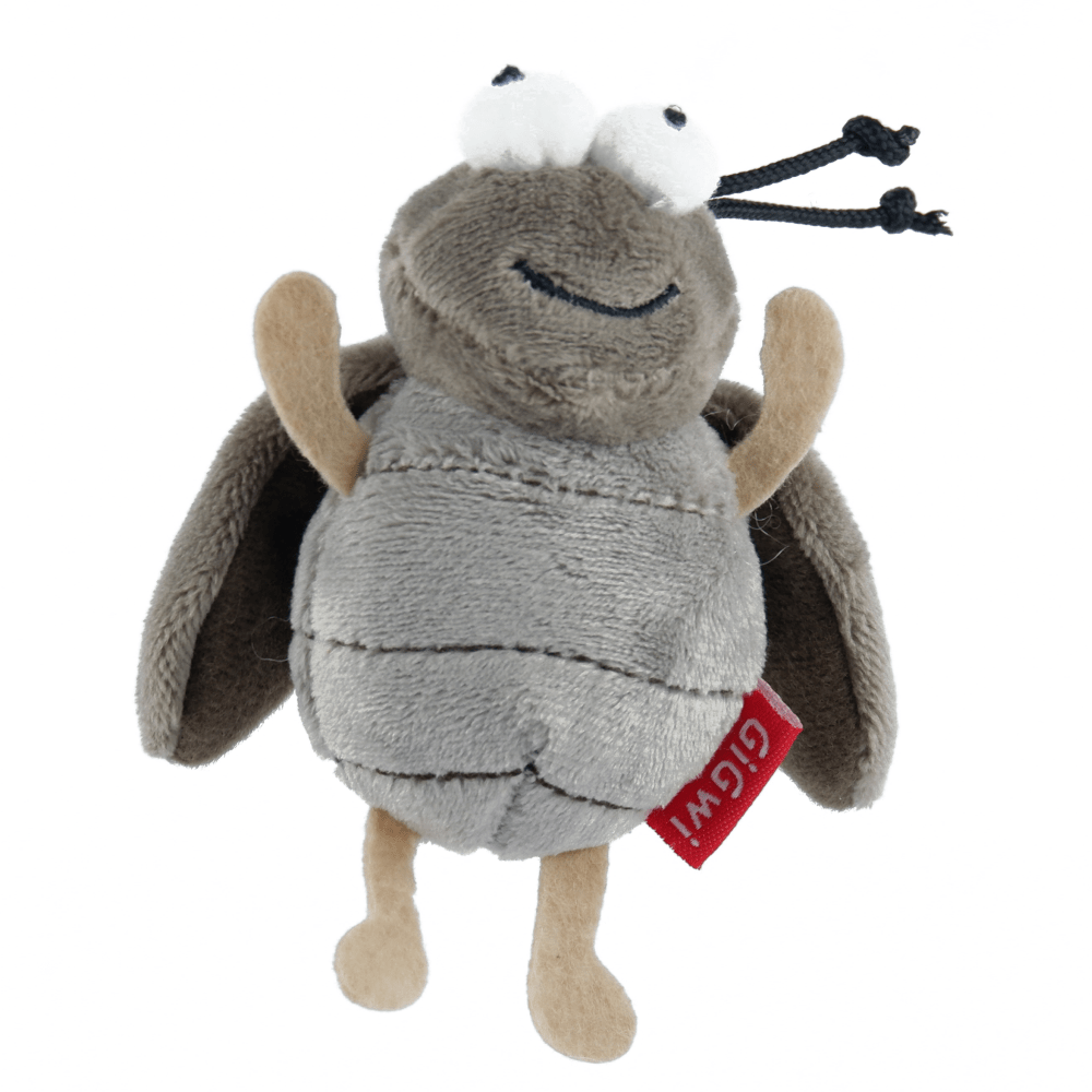GiGwi Melody Chaser with Motion Activated Sound Chip Cricket for Cats (Grey) image 3