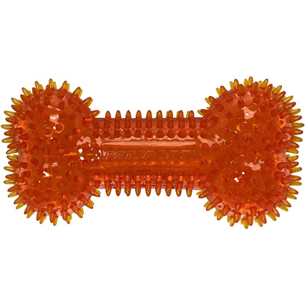 Petsport Gorilla Spiky Bone Toy for Dogs (Red) image 2