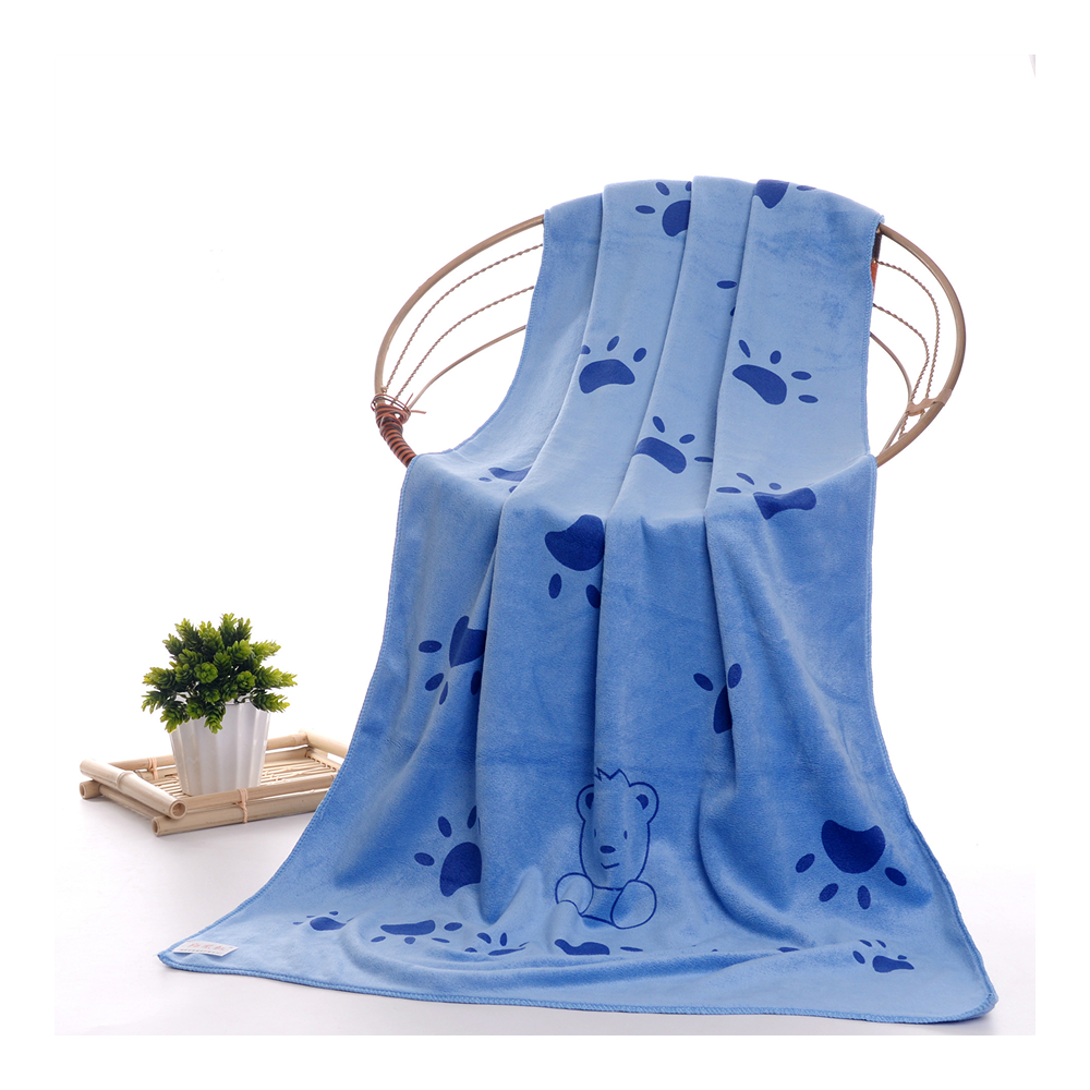 KUTKUT Looluuloo Microfiber Drying Towels for Dogs (Blue) image 5