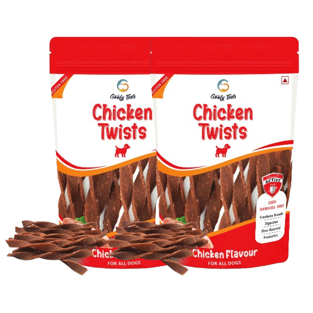 Goofy Tails Chicken Twists Dog Treats image 7