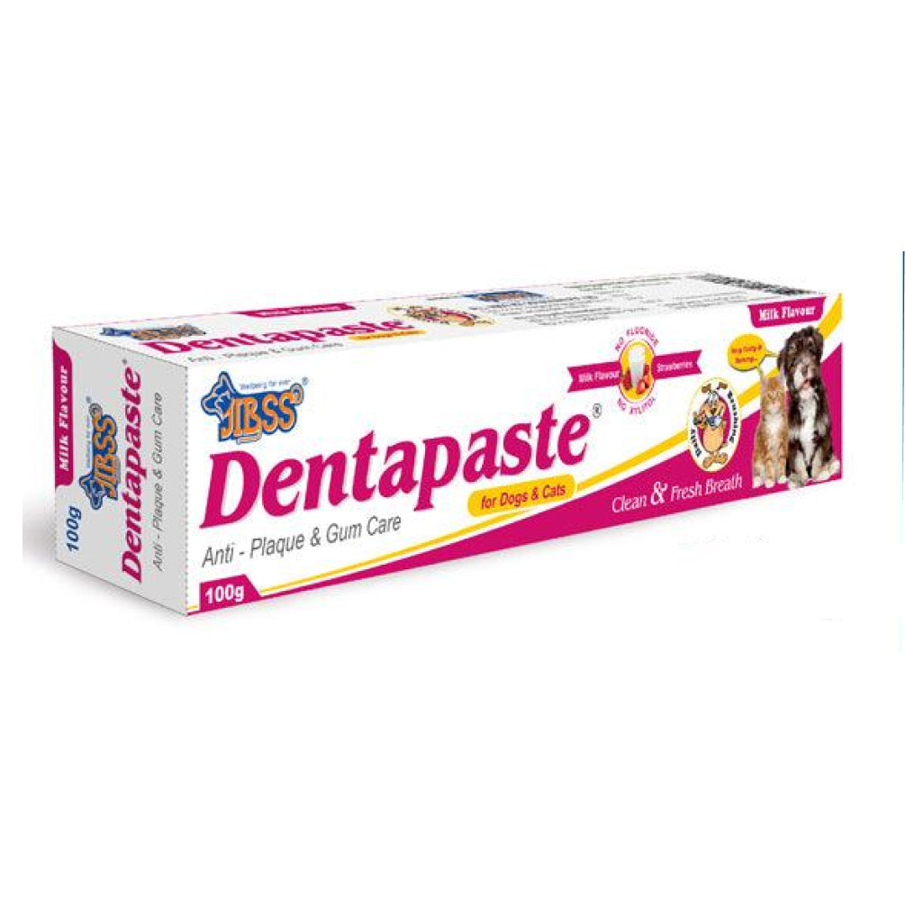 Jibss Dentapaste Milk Anti Plaque & Gum Care for Dogs and Cats
