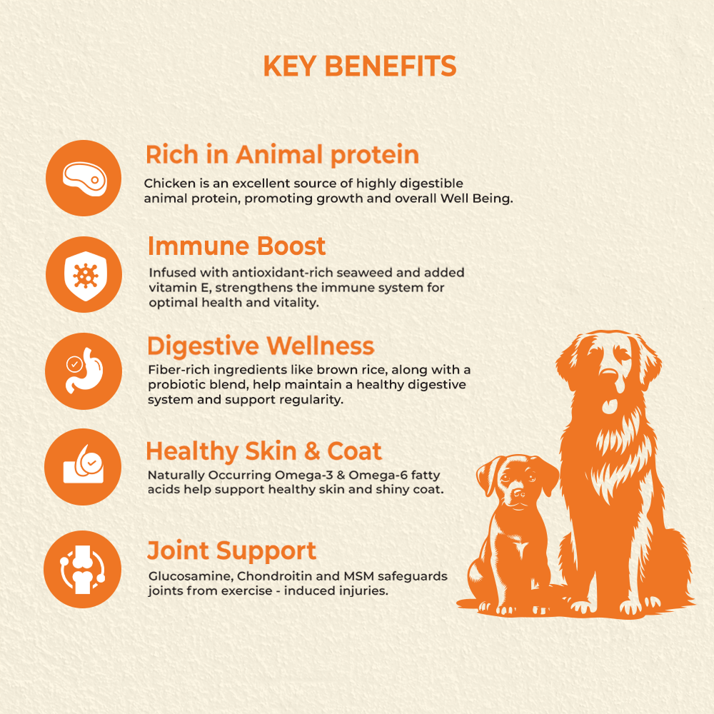 Bruno's Wild Essentials Mother and Puppy Starter Dog Dry Food image 3