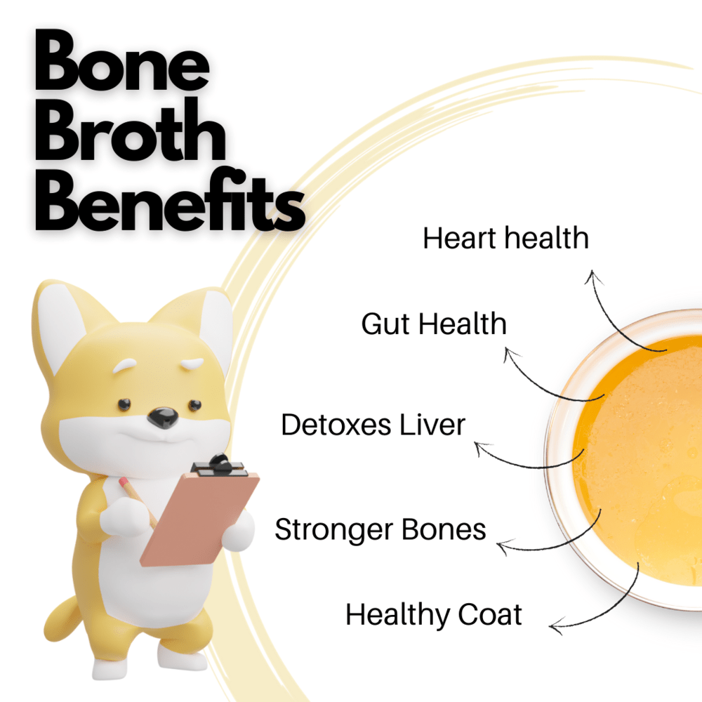 Doggos Instant Chicken and Carrots Bone Broth Gut and Vision Formula (Makes 100ml) for Cats and Dogs image 4