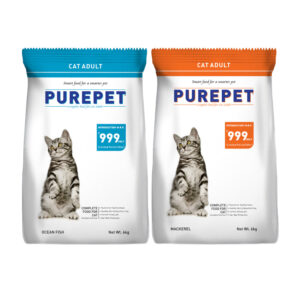 Purepet Mackerel and Ocean Fish Adult Cat Dry Food Combo