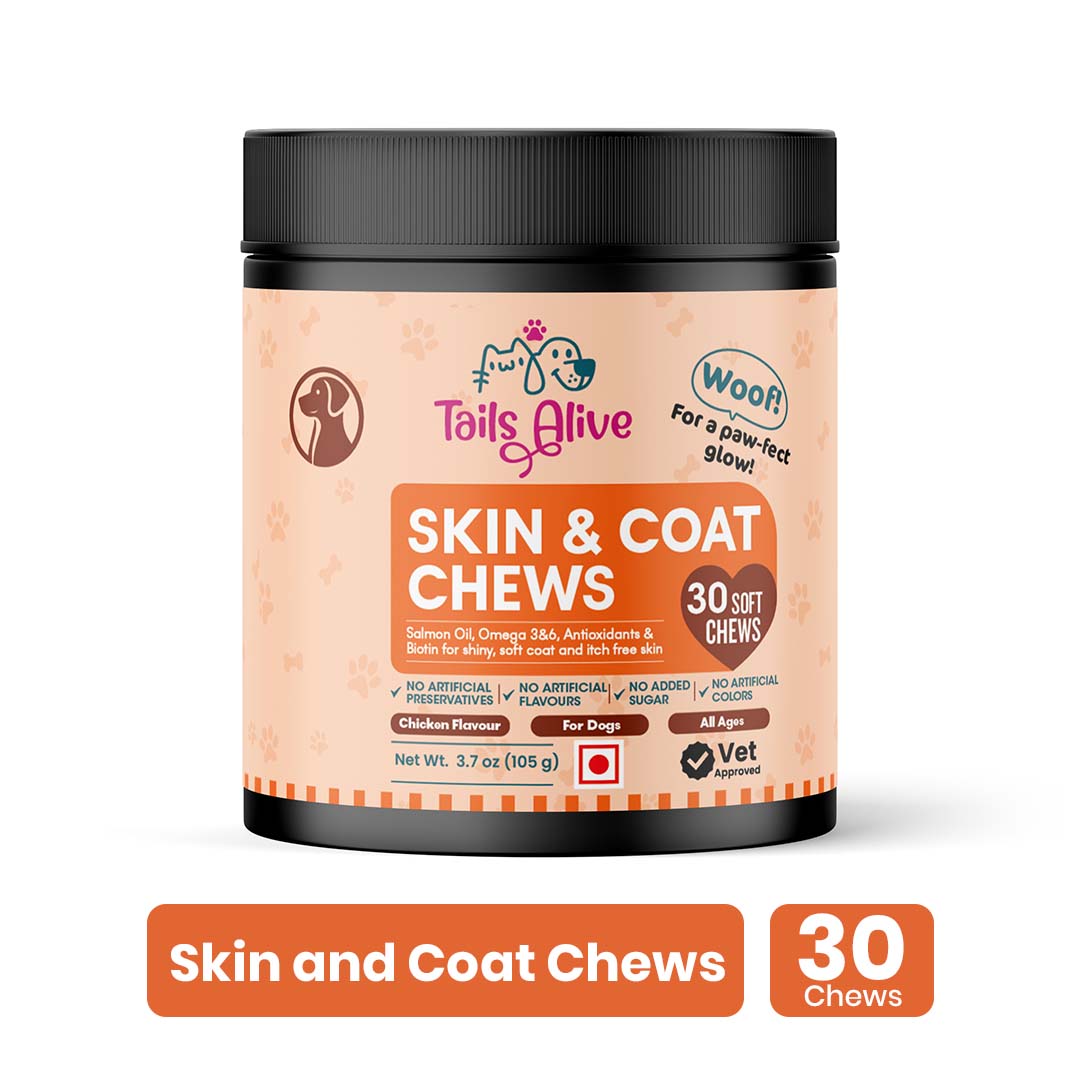 TailsAlive Skin & Coat Soft Chews Supplement for Dogs image 10