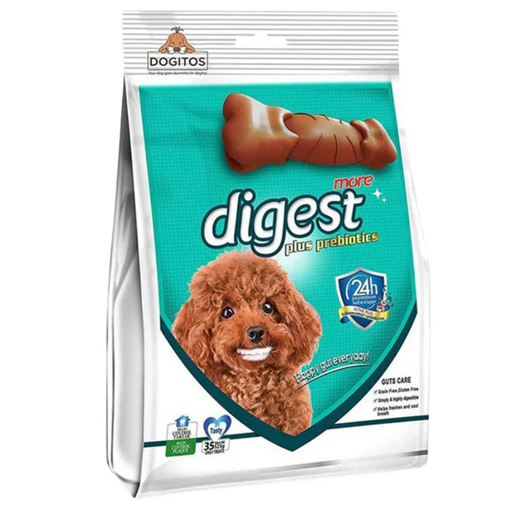 Gnawlers Digest Plus Prebiotics More Dental Chew Bone for Dogs image 4