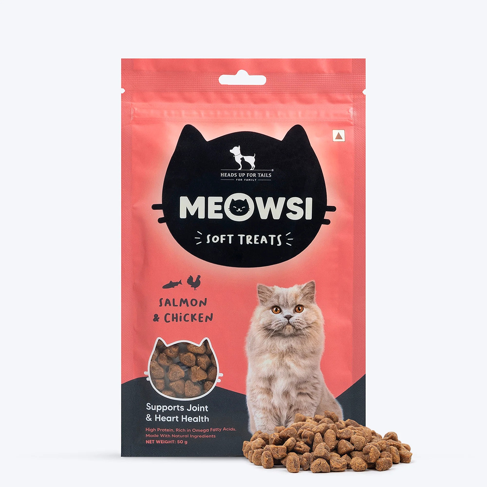 HUFT Meowsi Salmon & Chicken Soft Cat Treats image 1