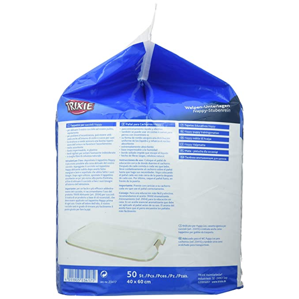 Trixie Nappy Pad for Puppies (60x60cm) image 2