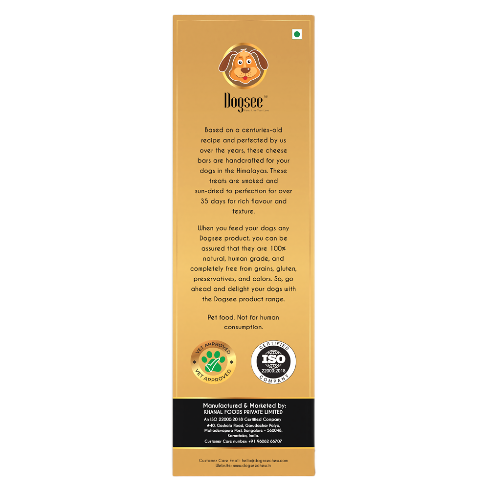 Dogsee Chew 100% Natural Yak Milk Bars Medium Breed Dog Treats image 8