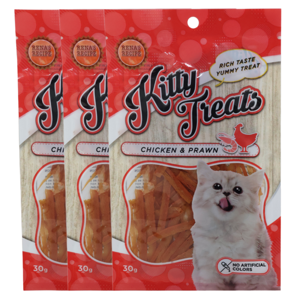 Kitty Treats Chicken with Shrimp Flavour Cat Treats image 5