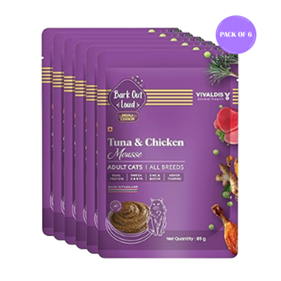 Bark Out Loud Fresh Tuna & Chicken Mousse Cat Wet Food image 6