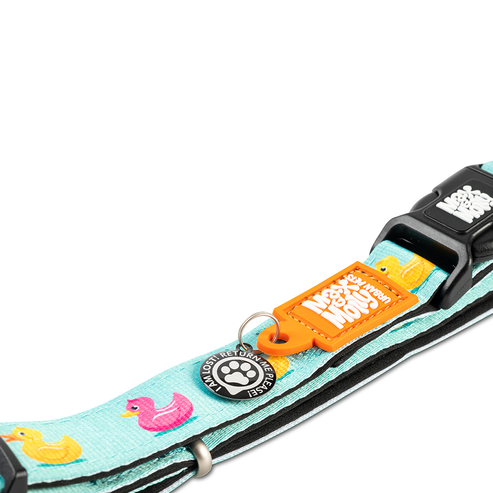 Max and Molly Ducklings Smart ID Collar for Dogs (Light Blue) image 5