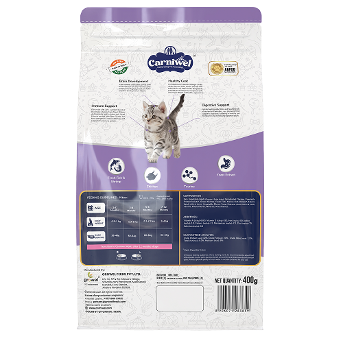 Carniwel Fresh Fish and Shrimp For Kitten Cat Dry Food image 6