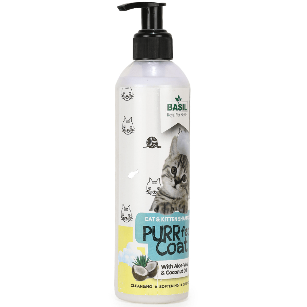 Basil Purrfect Coat Cat Shampoo image 3