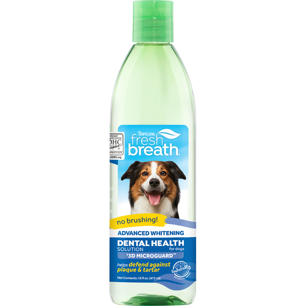 Tropiclean Advanced Whitening Oral Care Water Additive for Dogs