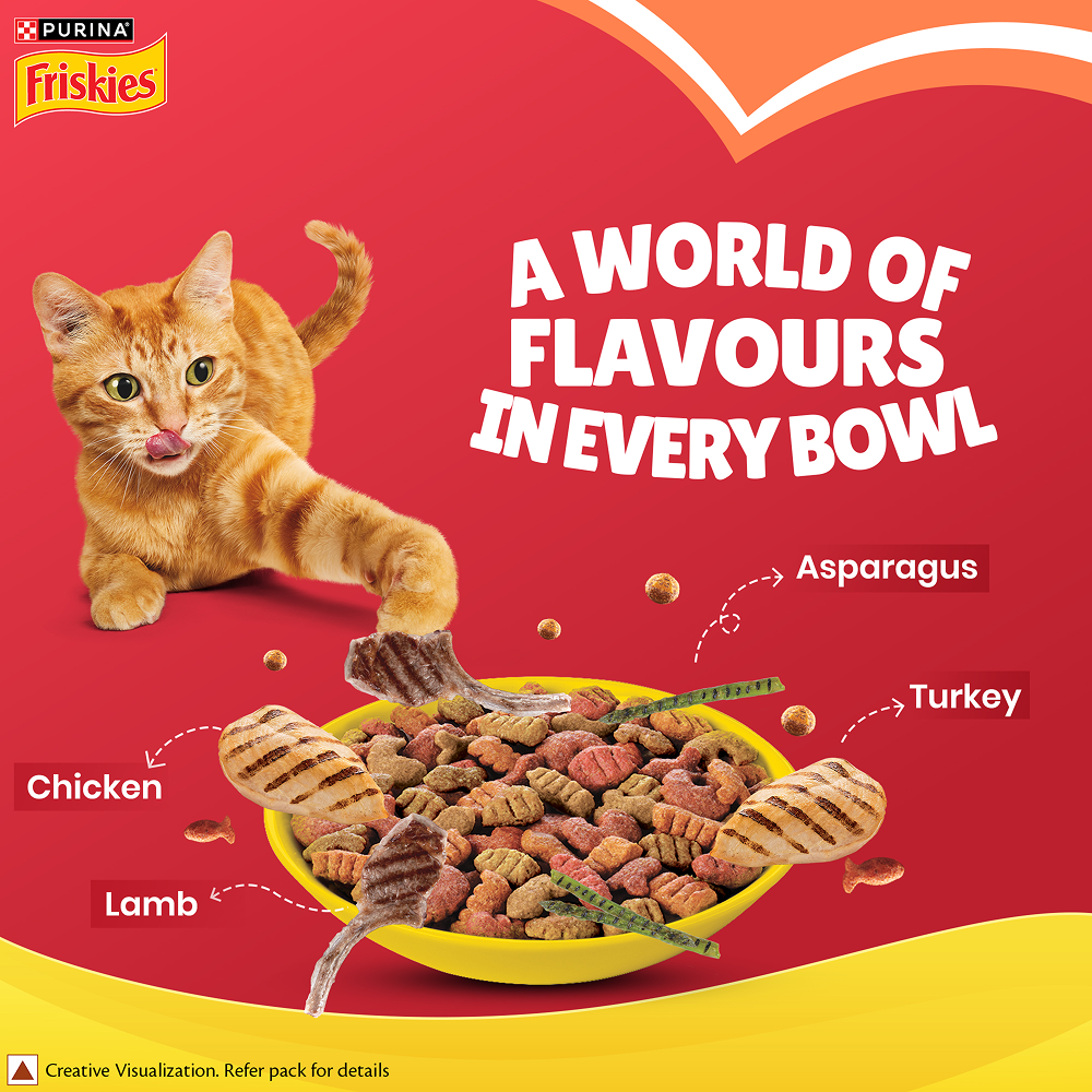 Friskies Meaty Grills Adult Cat Dry Food image 2
