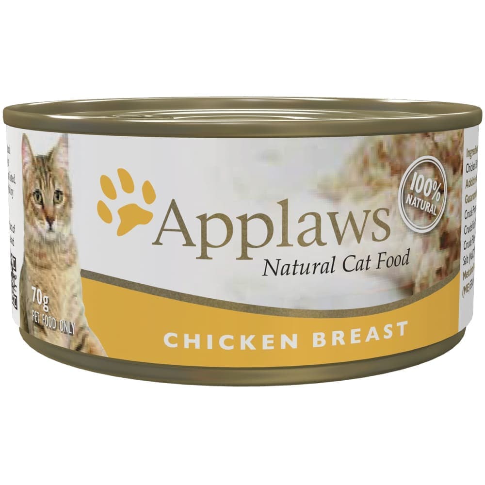 Applaws Chicken Breast Tinned Cat Wet Food (156g) image 1
