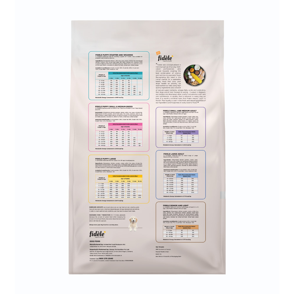 Fidele Plus Large Puppy Dry Food image 6