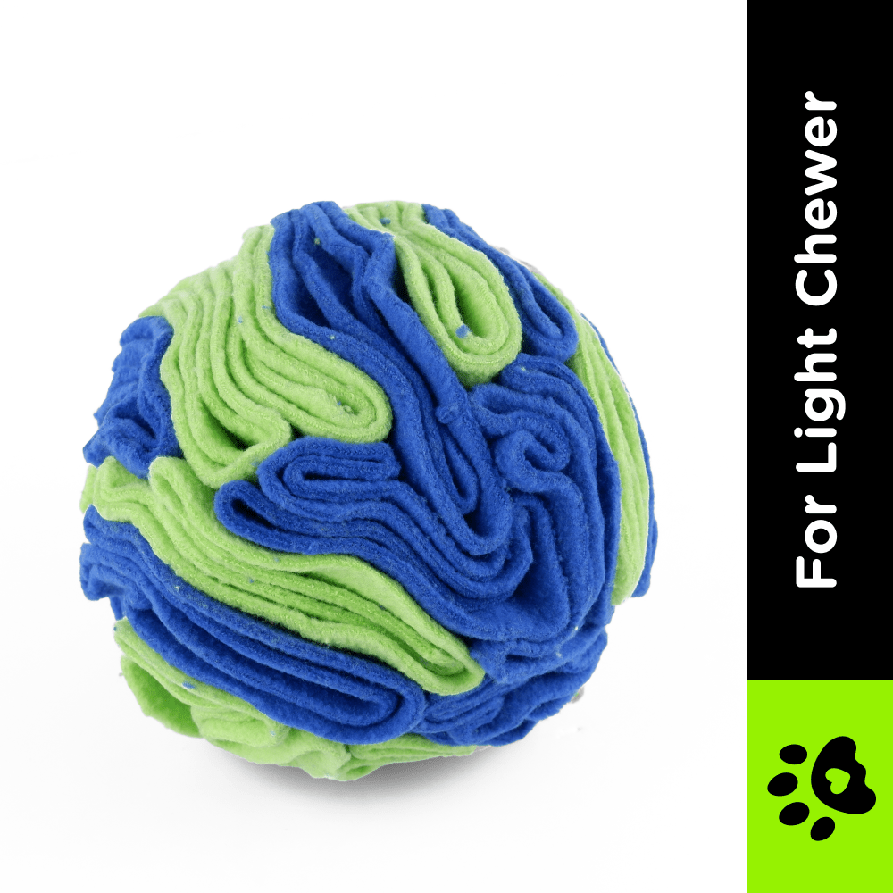 For The Love Of Dog Sniffer Ball Toy for Dogs (Blue/Green) image 2