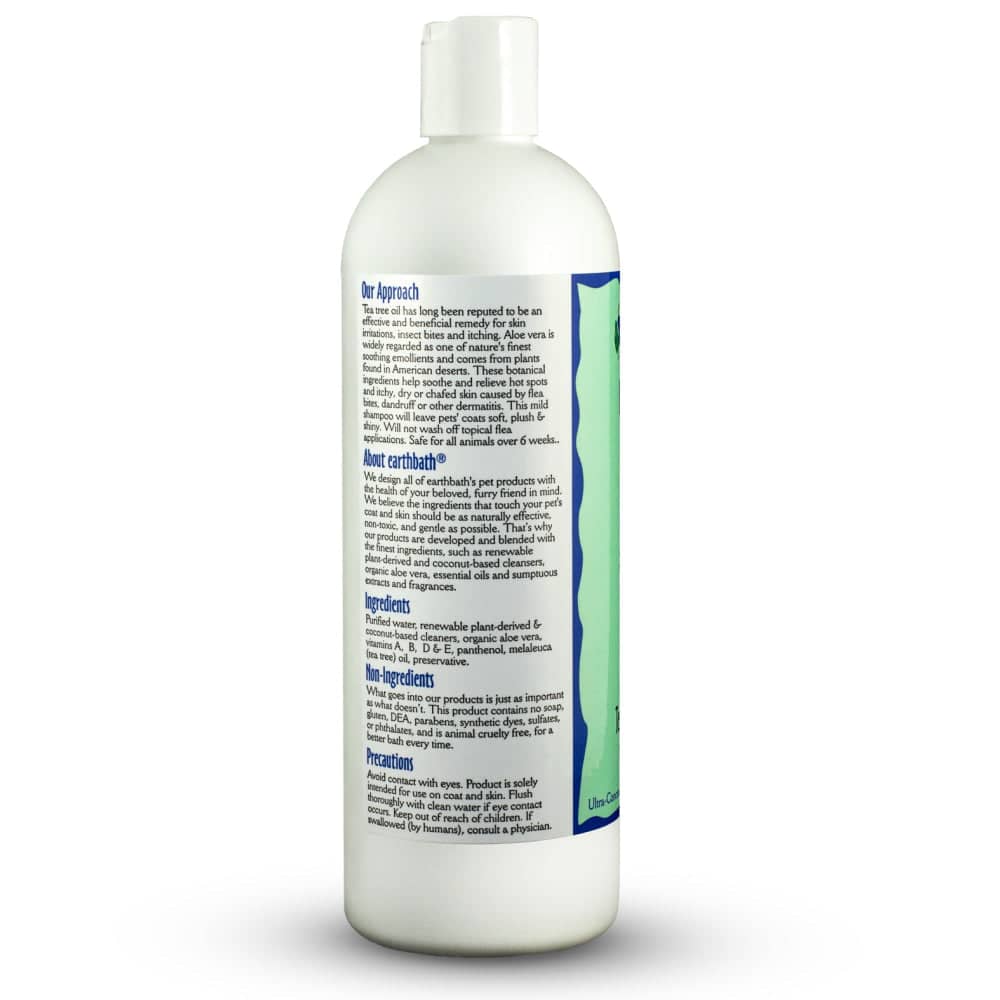 EarthBath Tea Tree & Aloe Vera Hot Spot Relief Shampoo for Dogs and Cats image 4