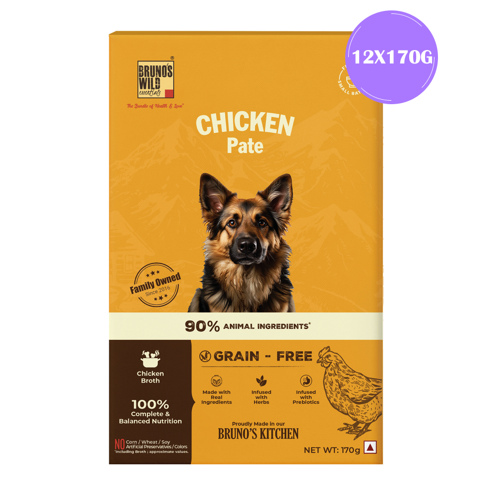 Bruno's Wild Essentials Chicken Pate Dog Wet Food image 10