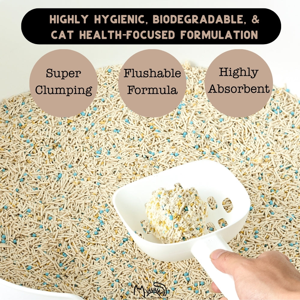 Gishiki Health Pro Premium Tofu Unscented Cat Litter with Add Ins image 3