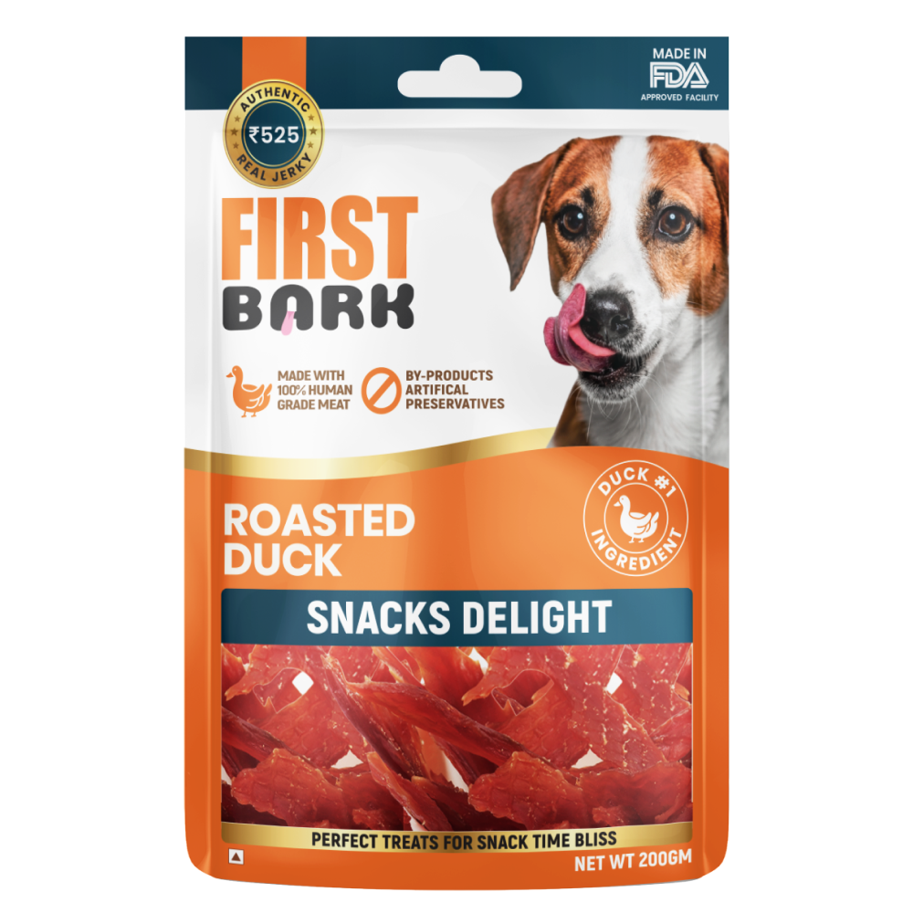 First Bark Soft Roasted Duck Dog Treats image 2