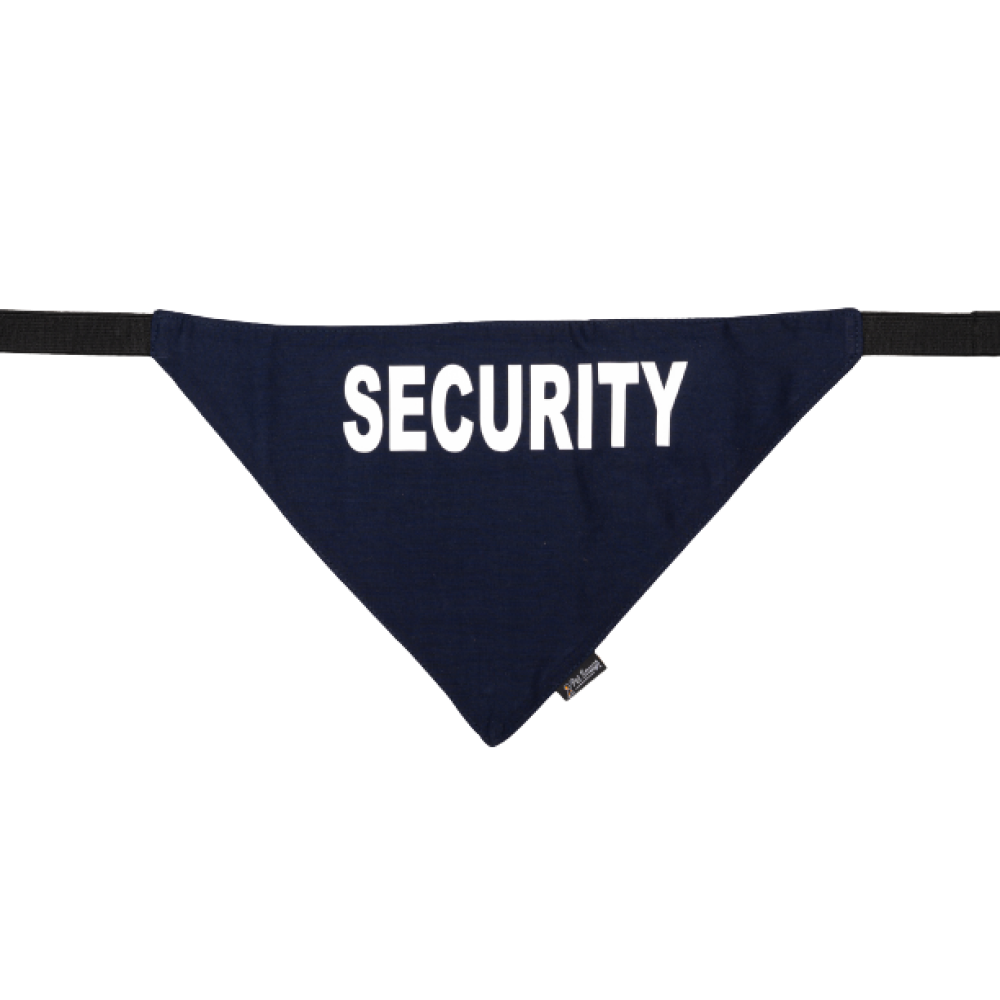 Petsnugs Security Bandana for Dogs and Cats (Navy Blue) image 2