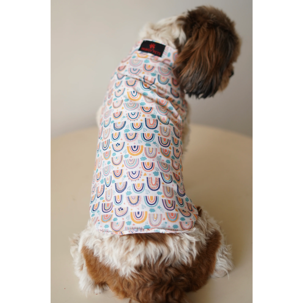 Pawgypets Rainbow Sando for Dogs (off white) image 3