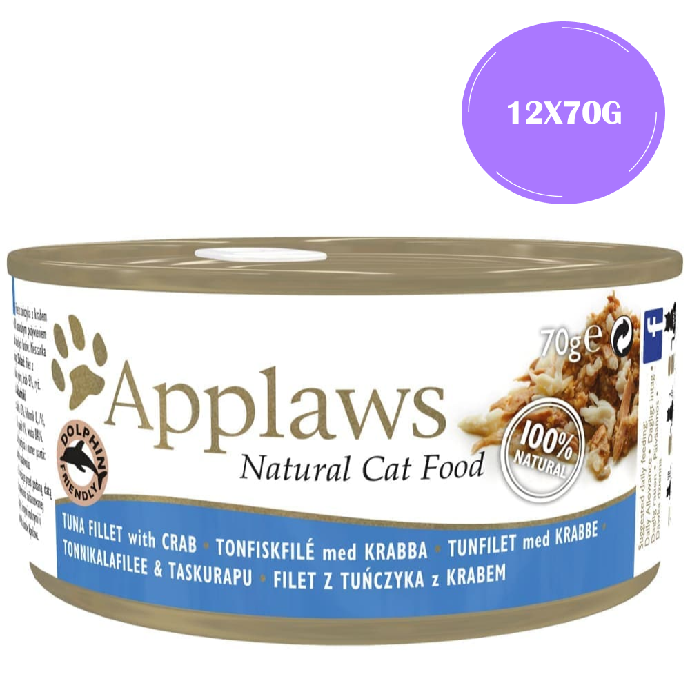 Applaws Tuna with Crab Tinned Cat Wet Food image 9