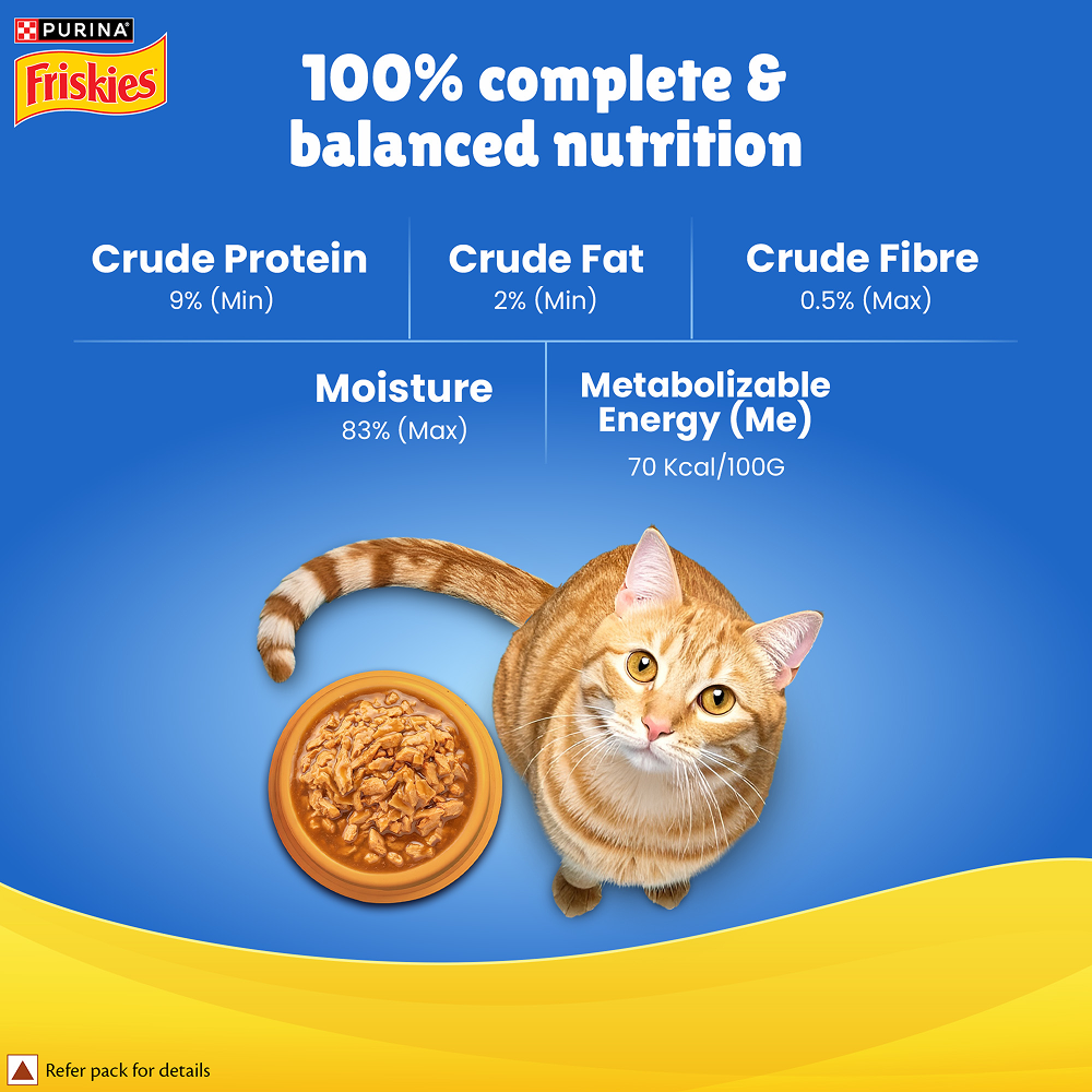Purina Friskies Gravy licious Ocean Fish Flavour Adult Cat Wet Food image 6