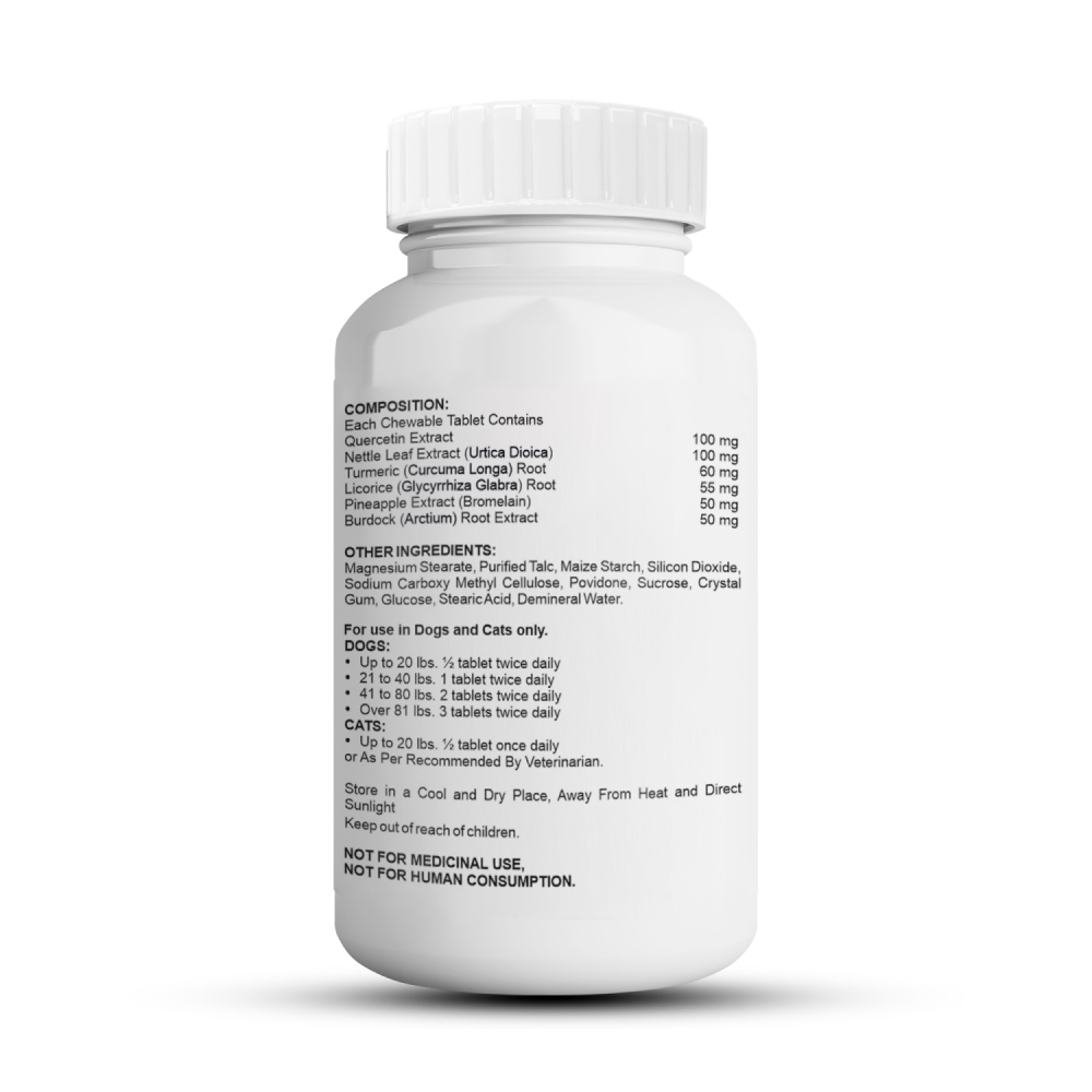 Petvit Allergy Aid Tablets for Dogs and Cats image 3