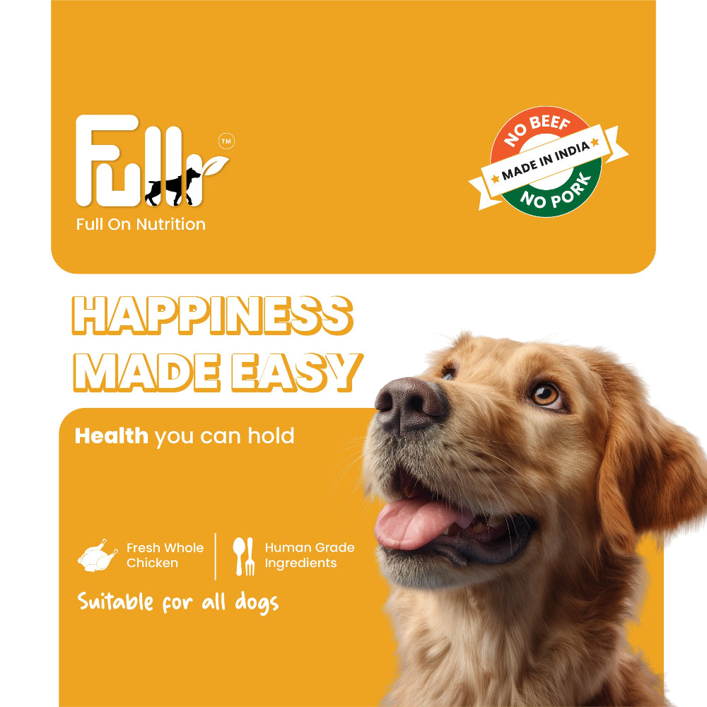 Fullr Skin & Coat Dog Treats Flaxseed & Spirulina Soft & Chewy Sticks for Dogs image 4