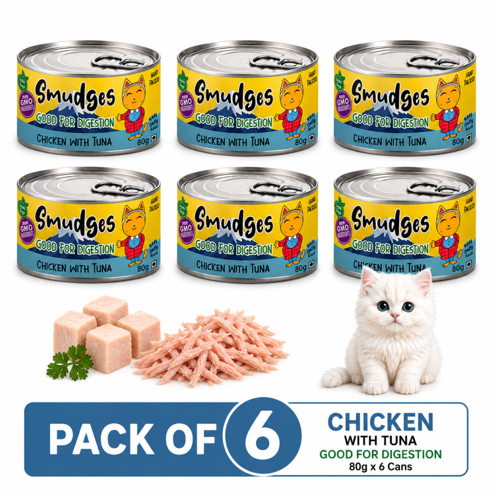 Smudges Chicken Flakes with Tuna in Soft Jelly Adult Cat Wet Food image 9
