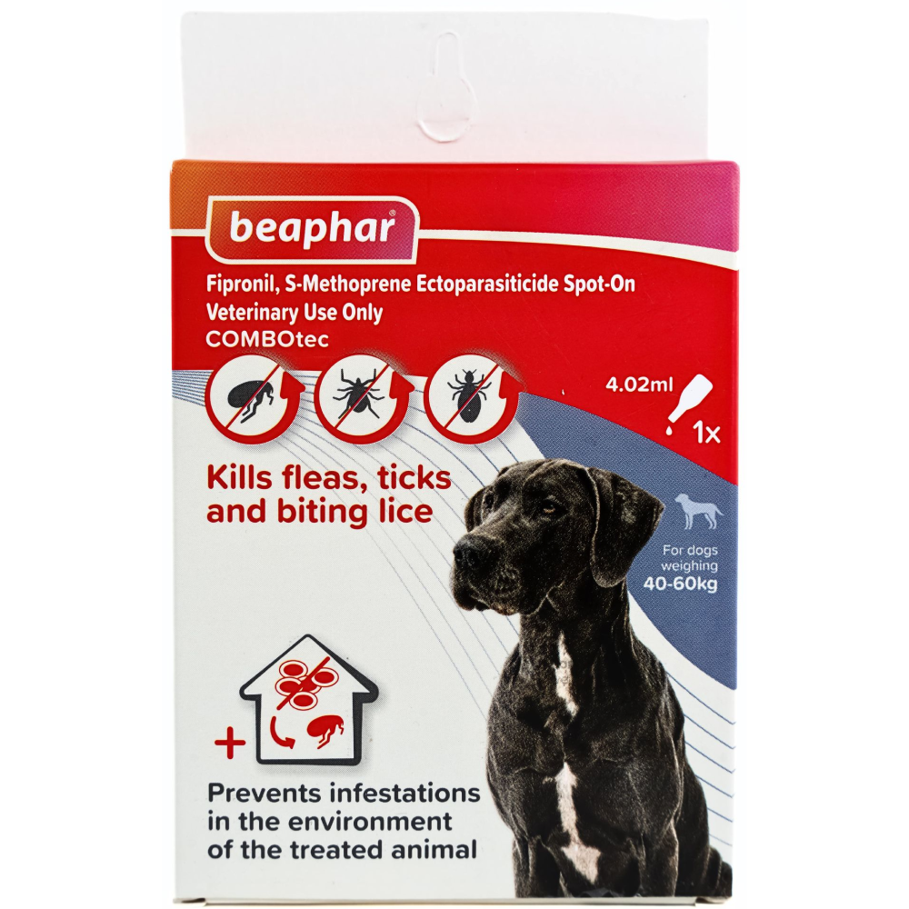 Beaphar Fipronil/s Methoprene Tick & Flea Spot On for Dogs image 2