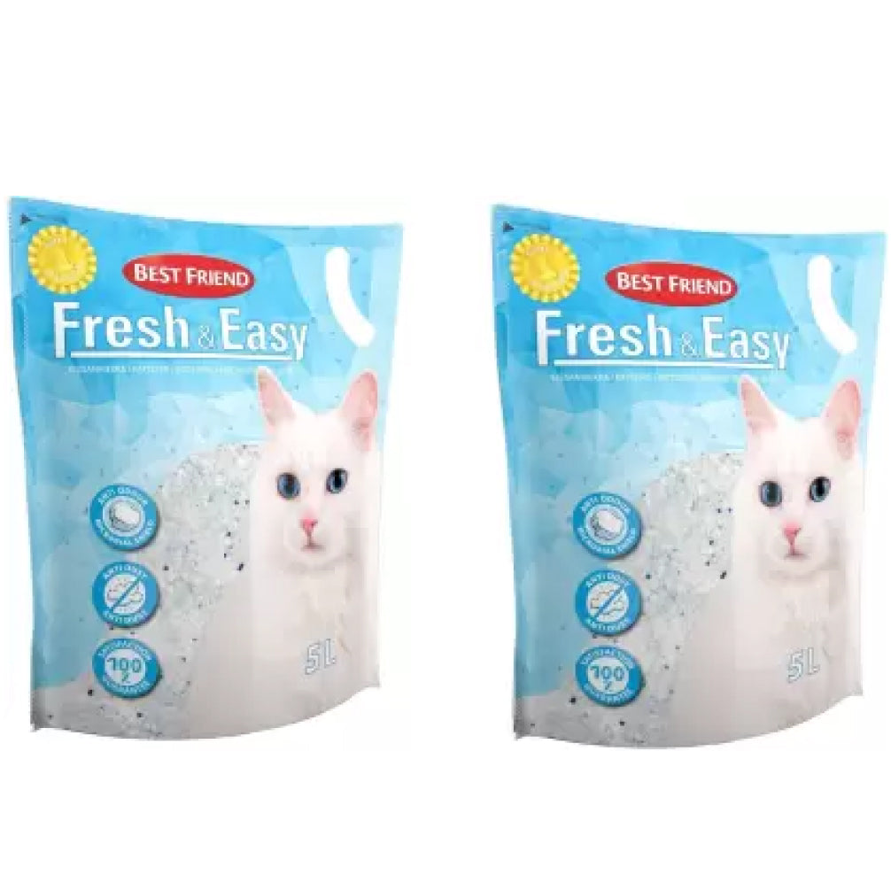 Petcrux Best Friend Unscented Fresh & Easy Silica Cat Litter image 3