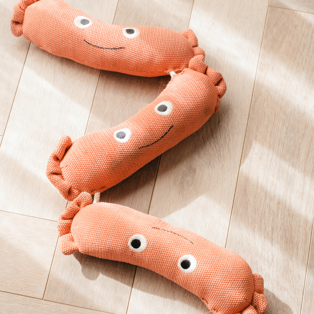 Pet Set Go Sausage Plush Toy for Dogs (Brown) image 2