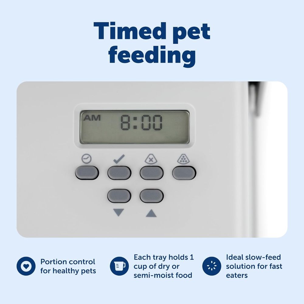 PetSafe 5 Meal Automatic Pet Feeder for Dogs and Cats image 5