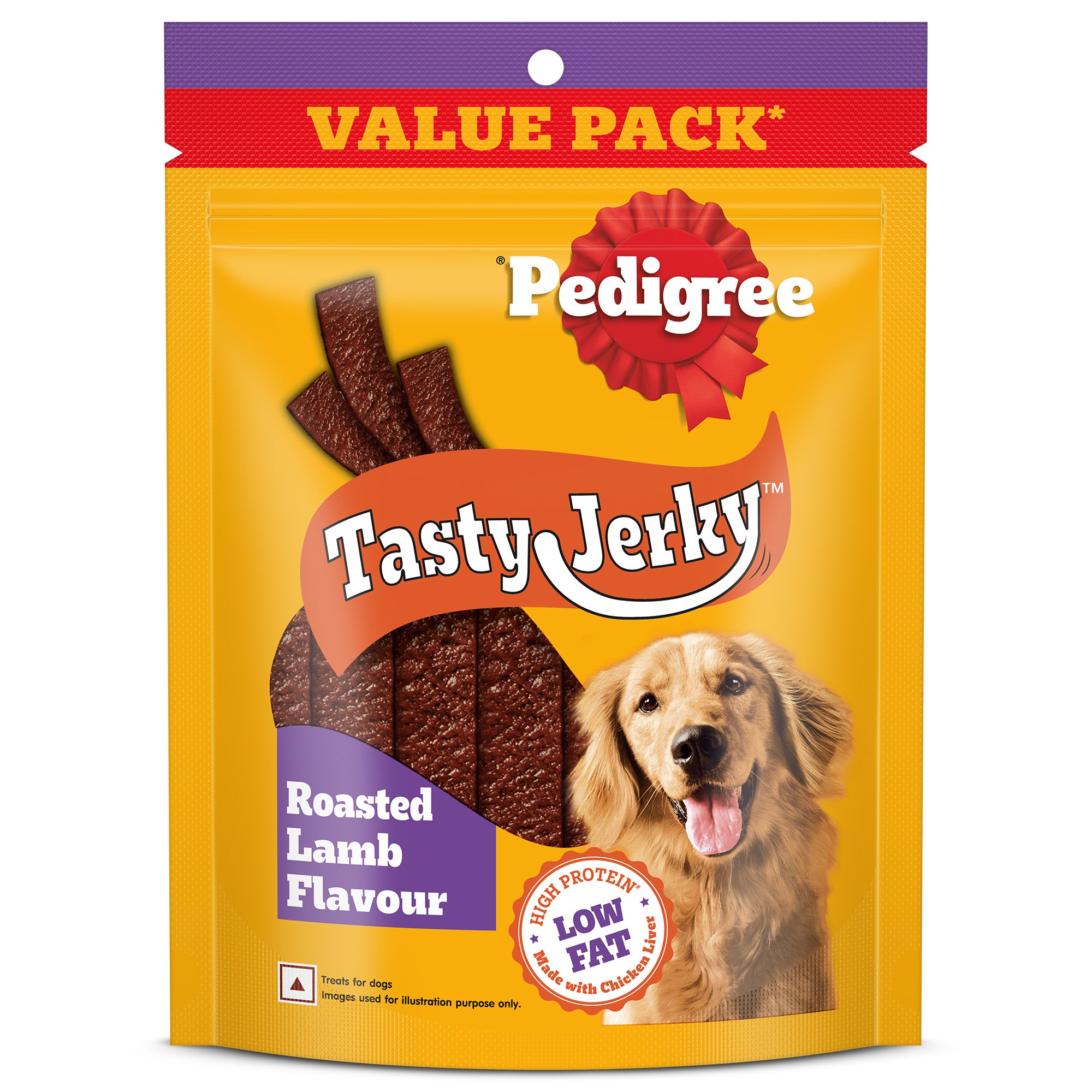 Pedigree Roasted Lamb Tasty Jerky Dog Treat image 2