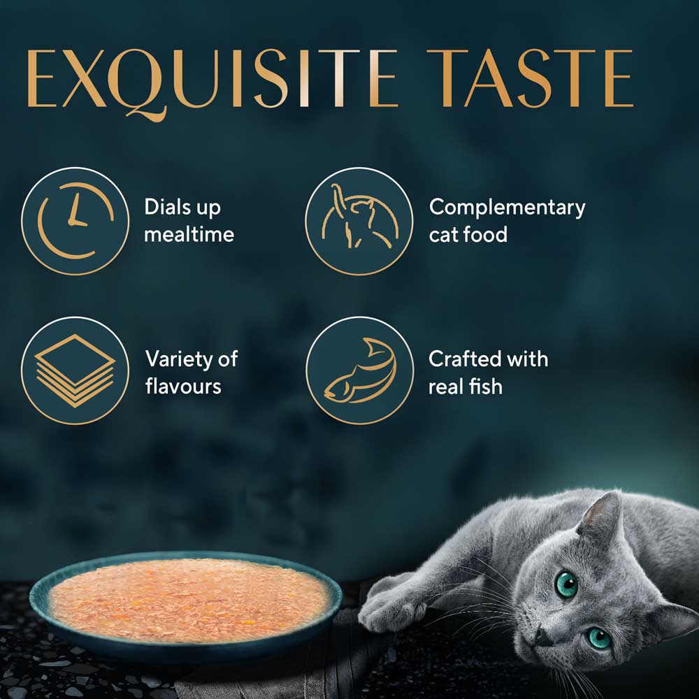 Sheba Tuna Pumpkin & Carrot In Gravy Rich Premium Adult Fine Cat Wet Food image 3