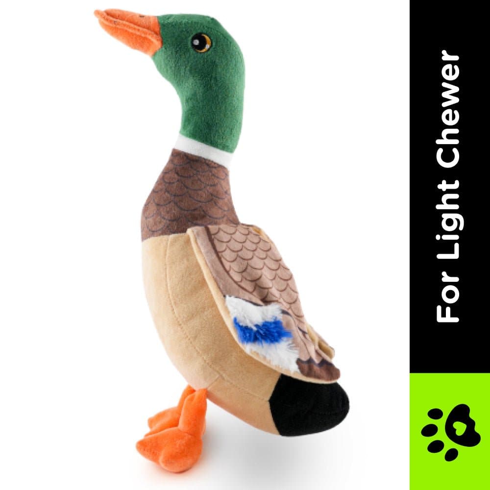 Barkbutler x Fofos Wild Duck Squeaky Plush Toy for Dogs image 2